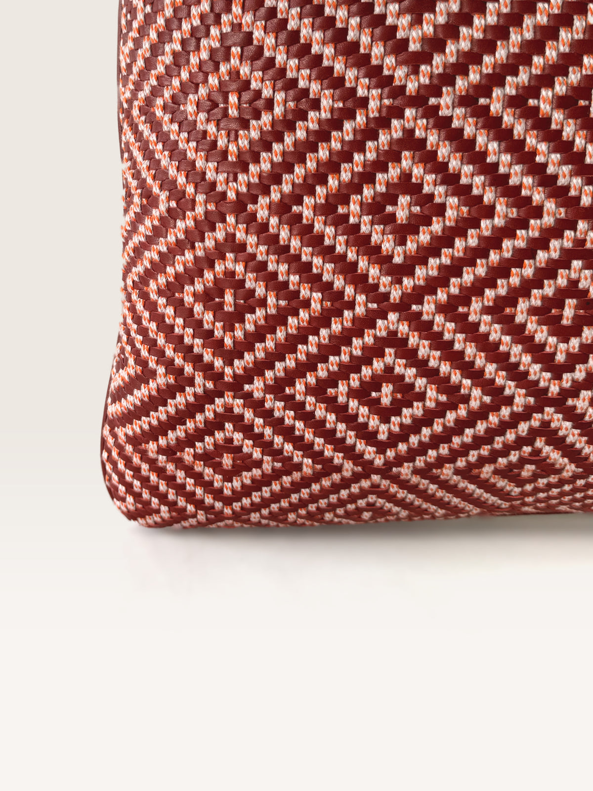 FANCY LOSANGE | BORDEAUX WHITE/GREY/ORANGE