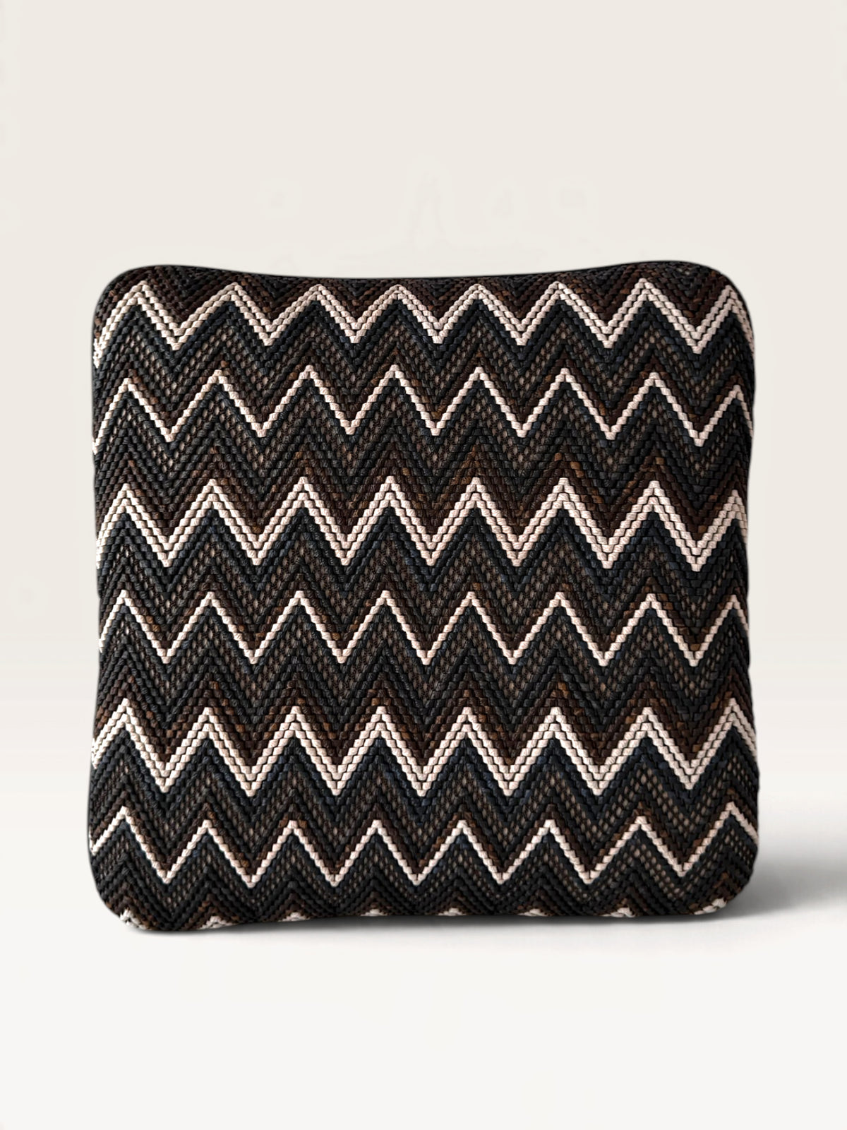 V EMBROIDERY CUSHION | MULTICOLOUR