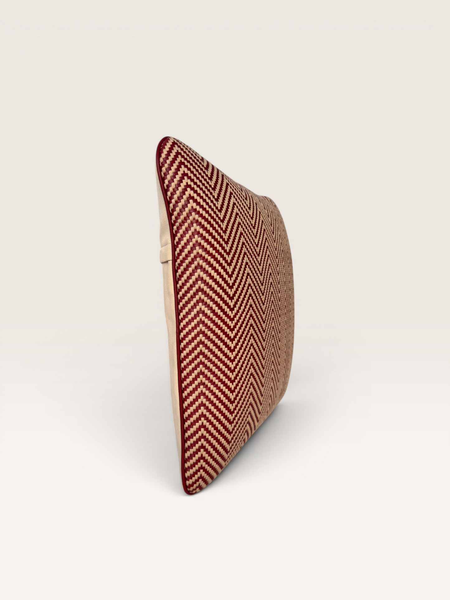 Chevron I Bordeaux Beige